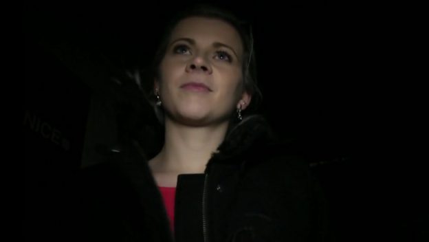 Blonde Czech Woman Have Sex In Dark Street