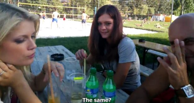 Two Babes Fucked By The Lake