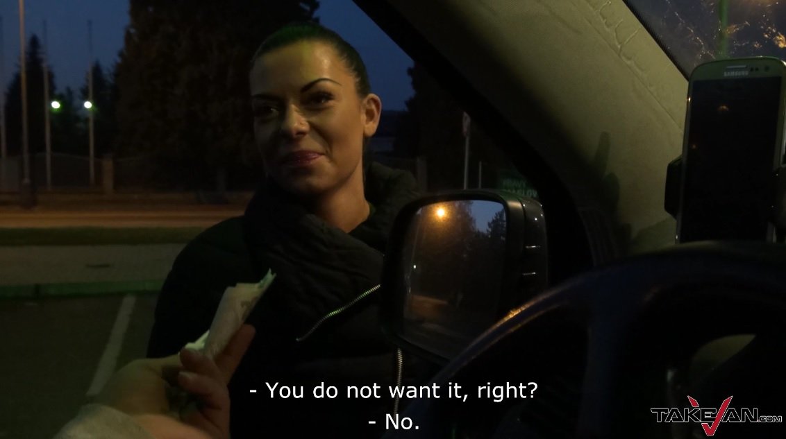 Chick Sell Her Pussy And Was Fucked In Take Van