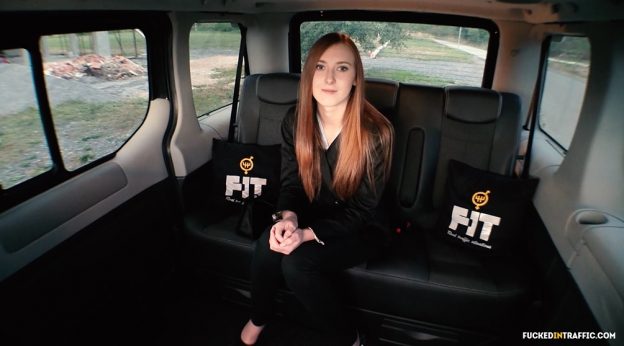 Blonde Is Hard Fucked On Taxi Backseat