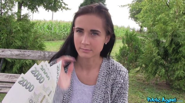 Young Nicole Have Car Sex For A Lot Of Money.