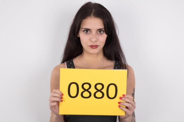 Cute Black-Haired Teen Has First Sex In Czech Casting.